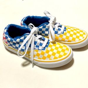 Vans - Classic Lace Up - Checkerboard- Youth Size 2